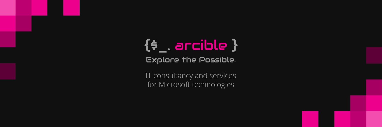 arcible's profile banner image