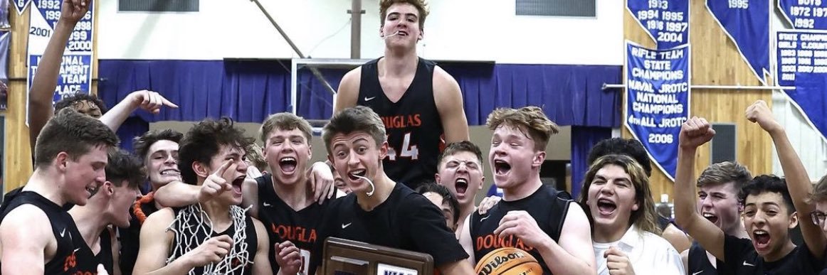 Douglas Basketball banner