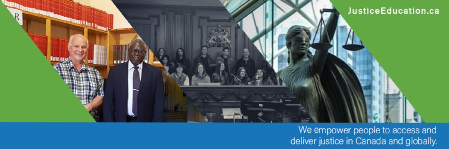 Justice Education Society (JES) banner