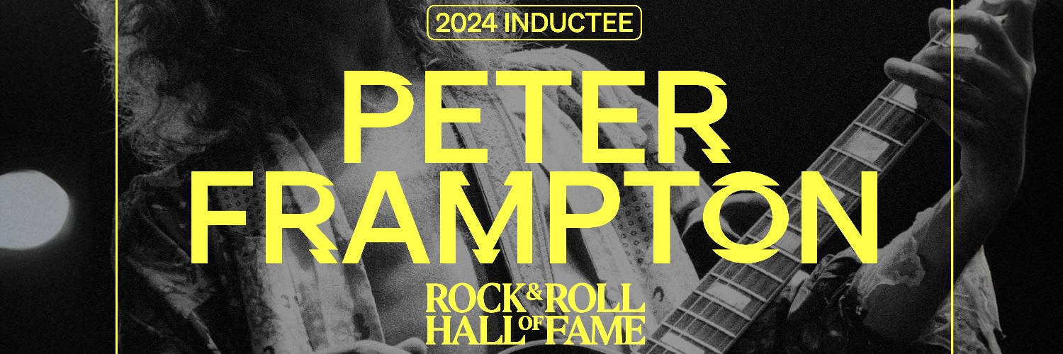 Peter Frampton's banner