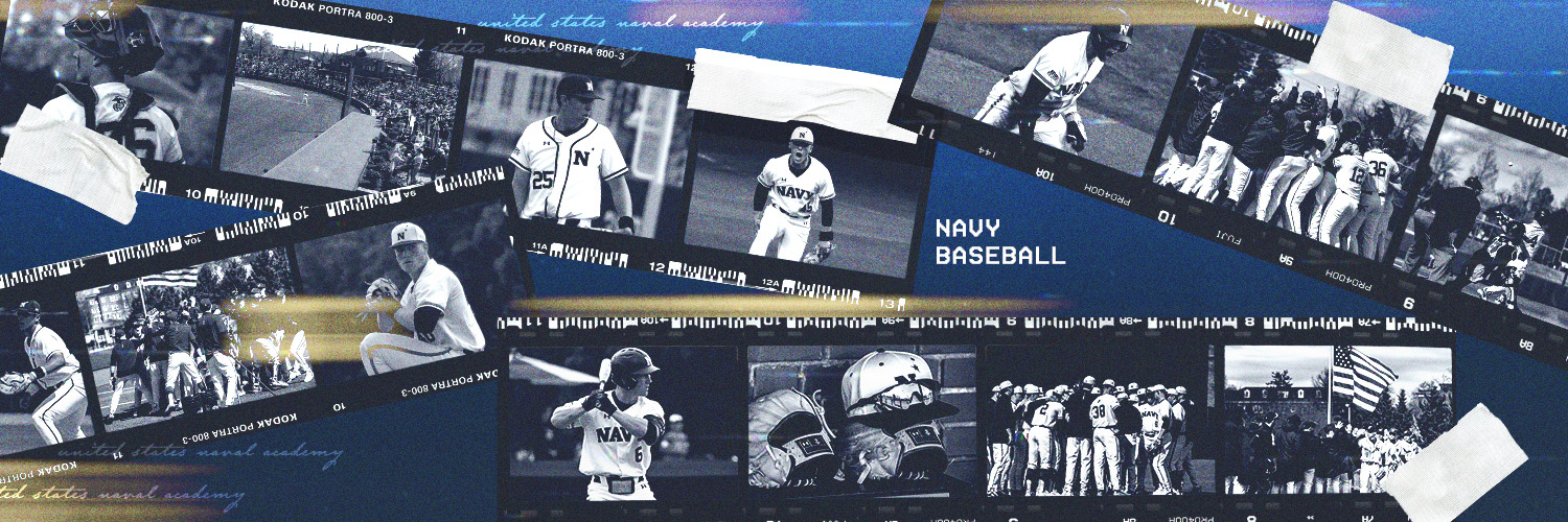 Navy Baseball banner