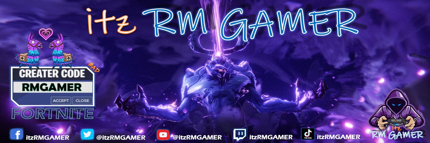 itzRMGAMER's profile banner image