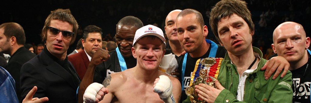 Ricky Hatton MBE's banner