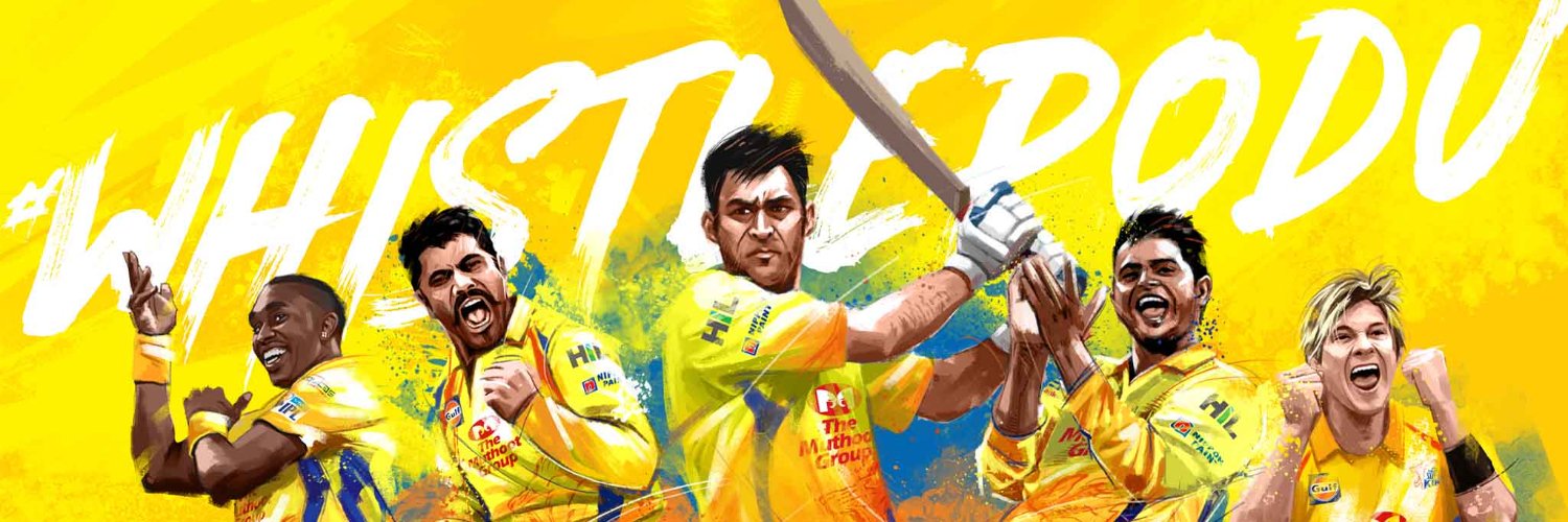 Chennai Super Kings Fans banner