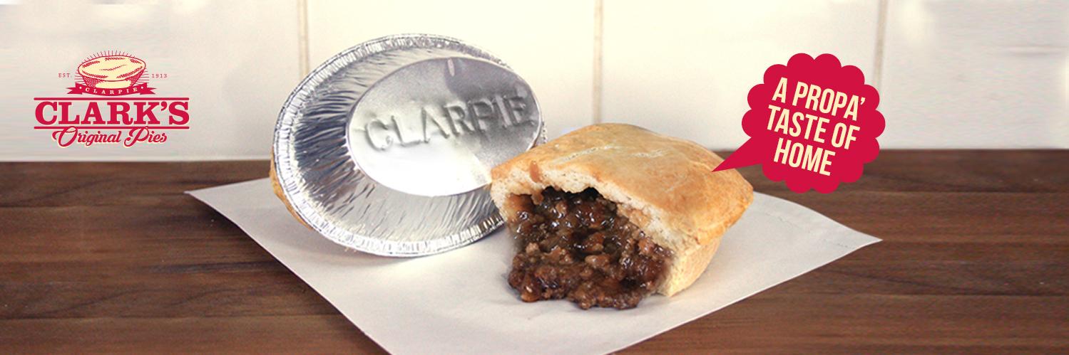 Clark's Pies banner