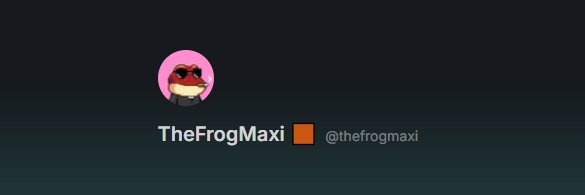 thefrogmaxi's profile banner image