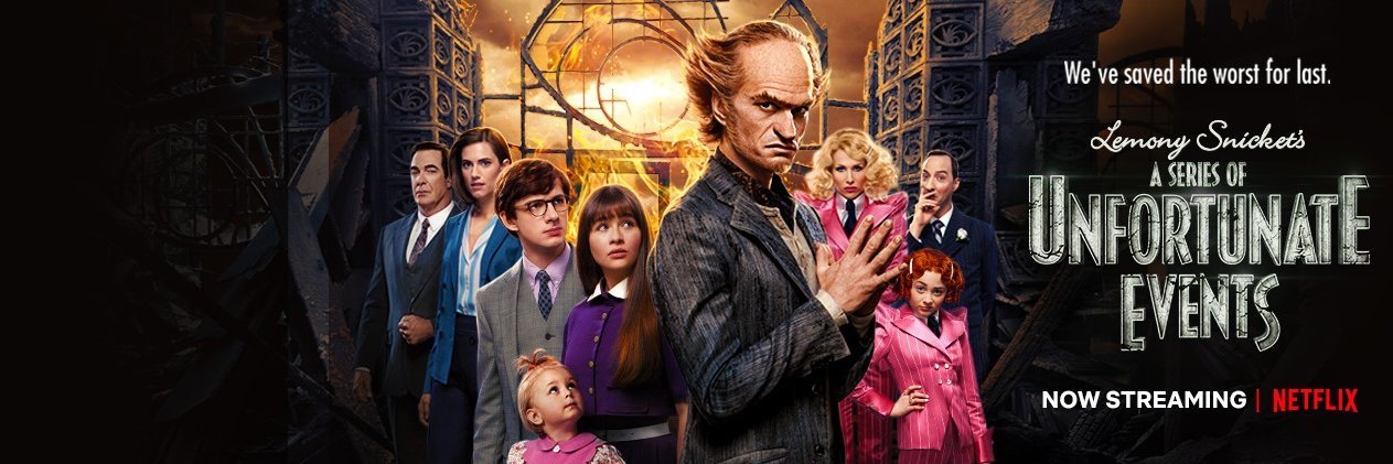 A Series of Unfortunate Events banner