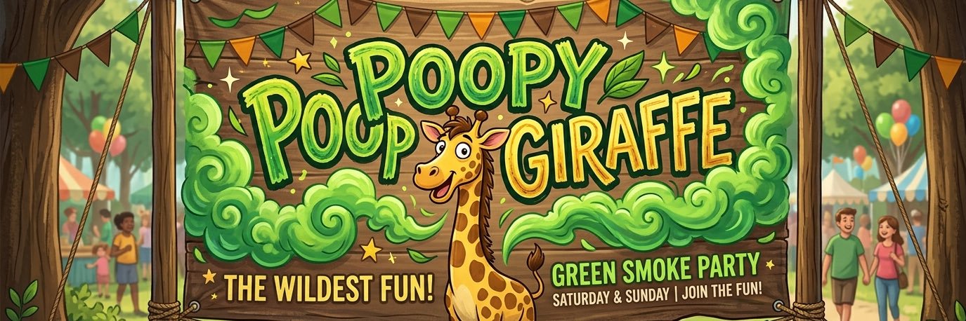 Down Syndrome Giraffe banner