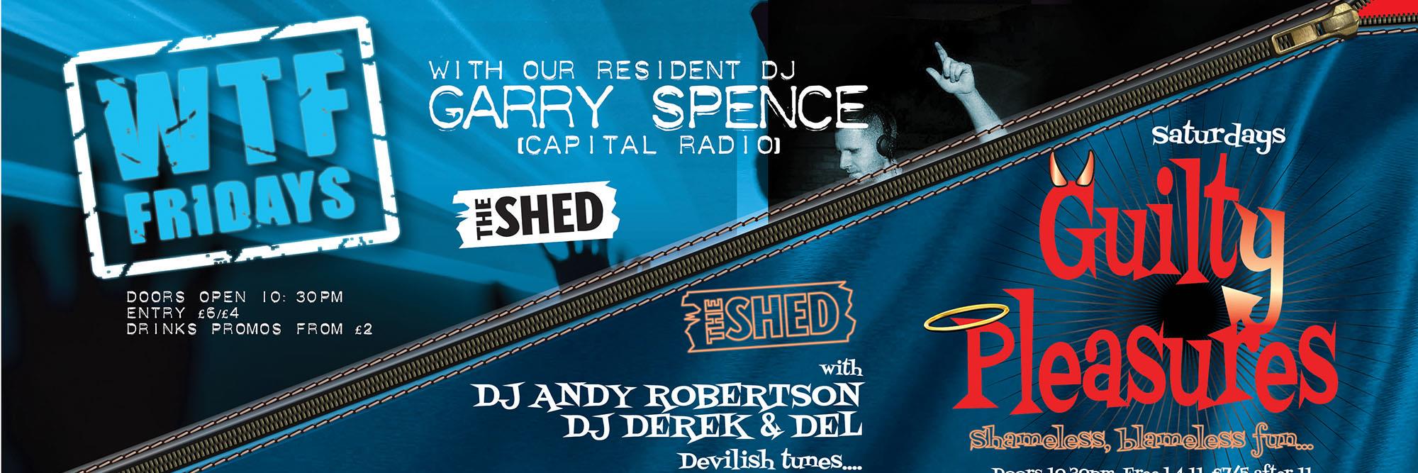 The Shed banner