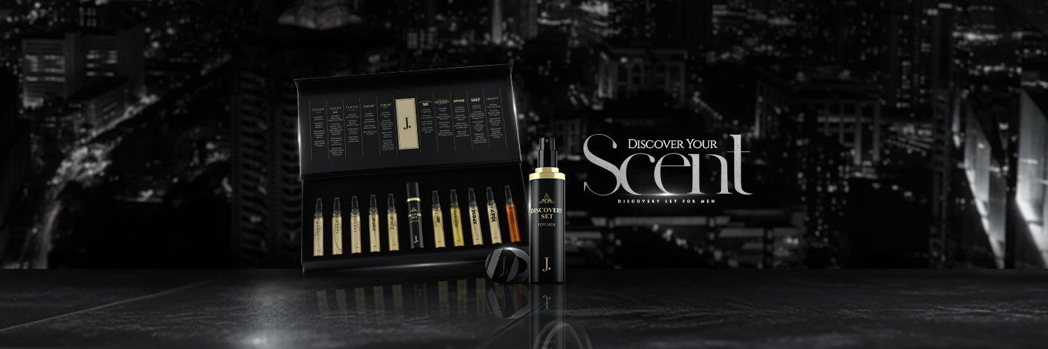 J. Fragrances & Cosmetics banner