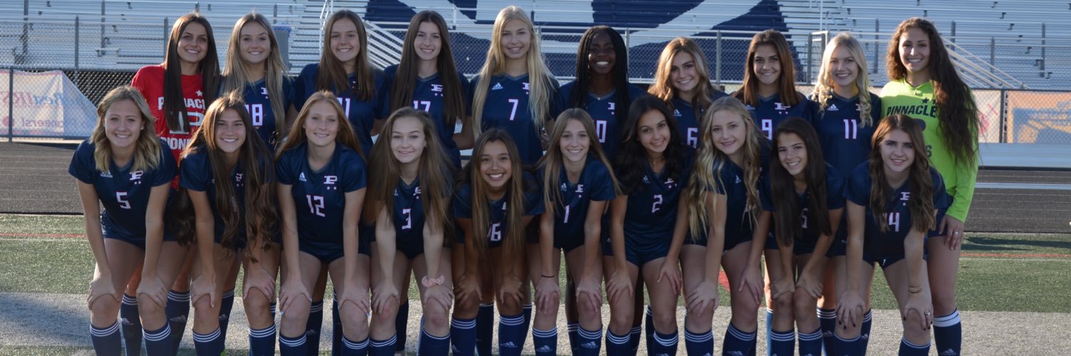Pinnacle Girls Varsity Soccer⚽️ banner