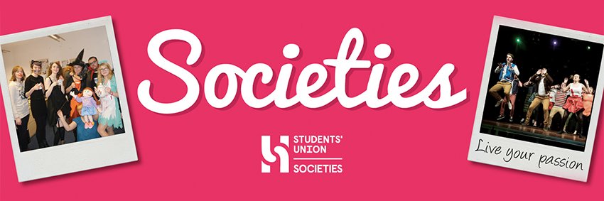 Societies & Activities banner