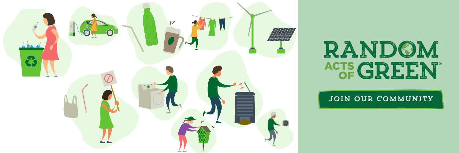 RandomActsOfGreen® banner