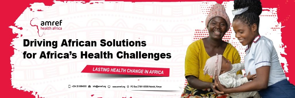 Amref Health Africa banner