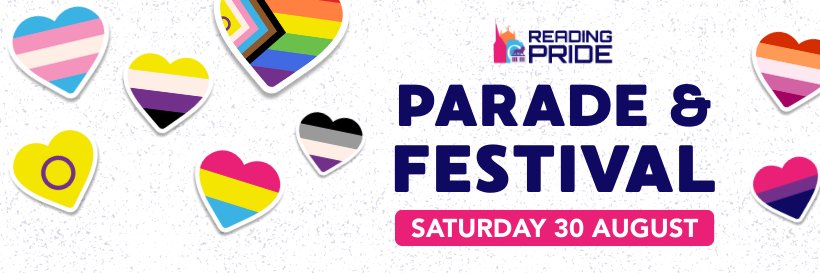 Reading Pride (UK) banner