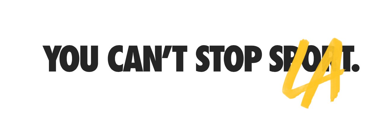 Nike LA banner