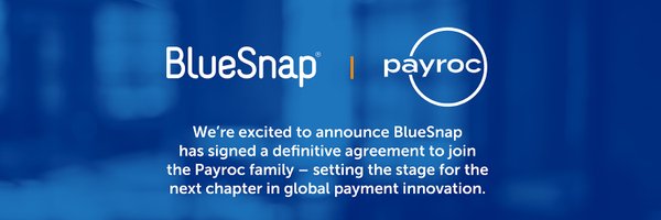 BlueSnapInc Profile Banner