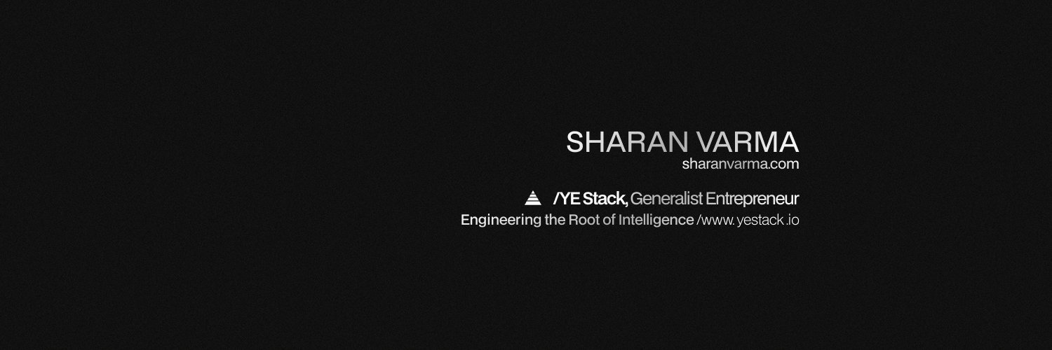 sharanvarma's profile banner image