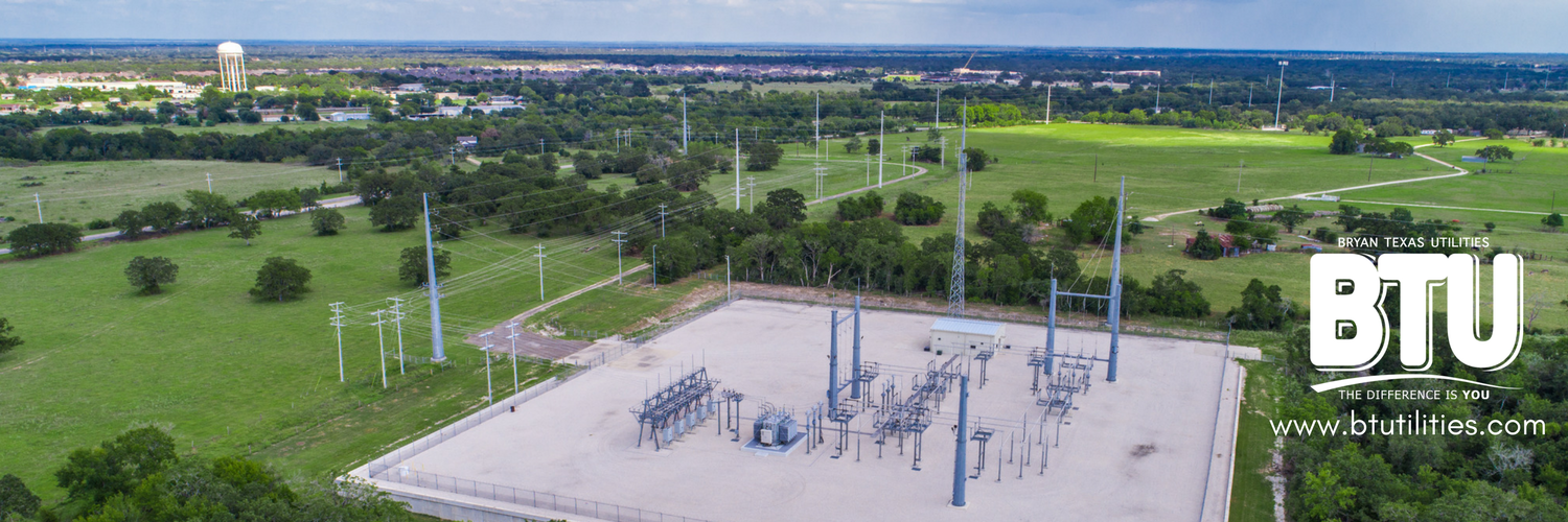 Bryan Texas Utilities banner