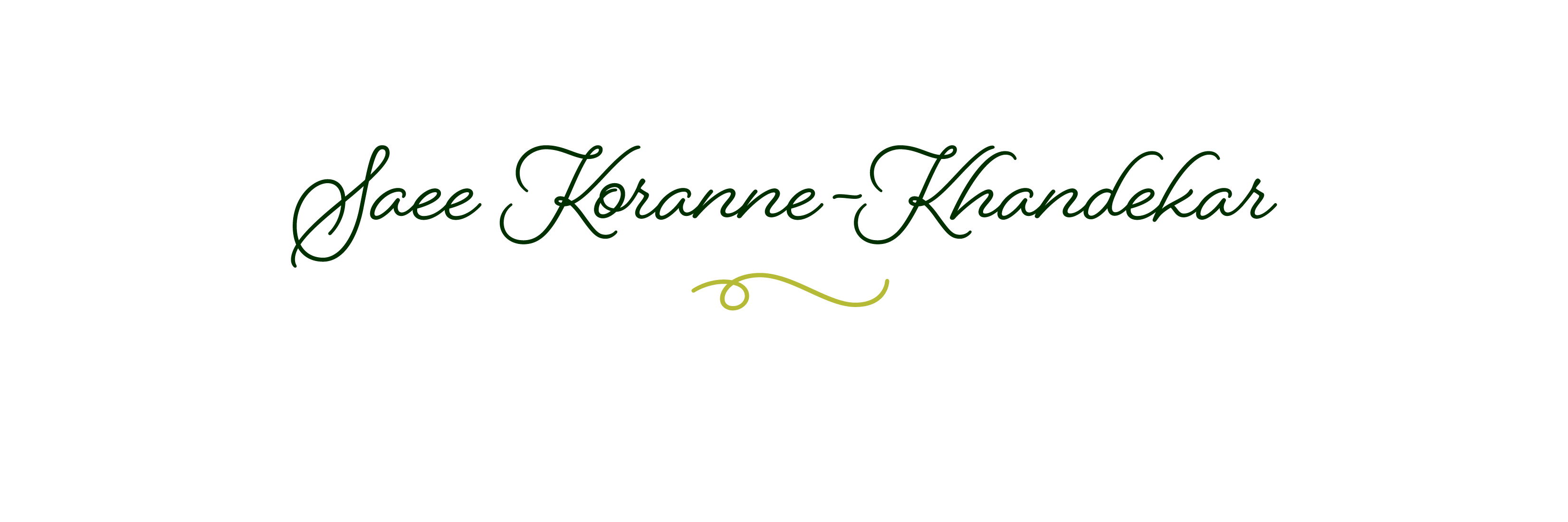 Saee Khandekar banner