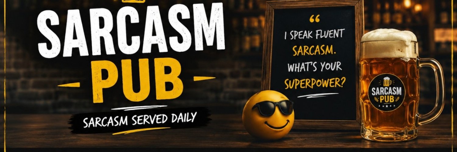 SarcasmPub's profile banner image