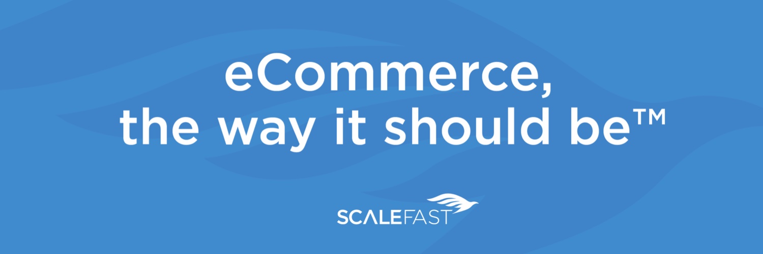 Scalefast's profile banner image