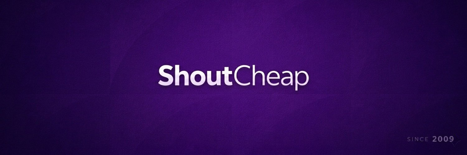 ShoutCheap's profile banner image