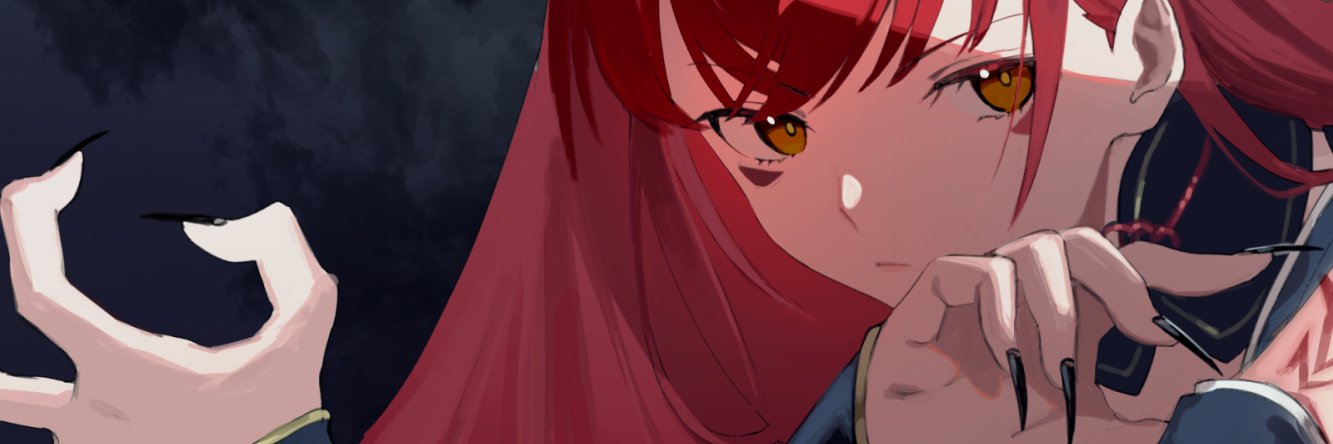 Linux 💀 Oni VTuber banner