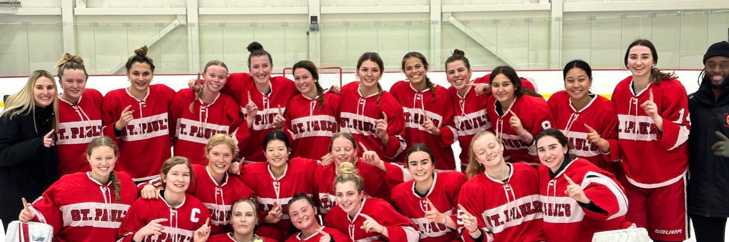 St. Paul's Girls Hockey banner