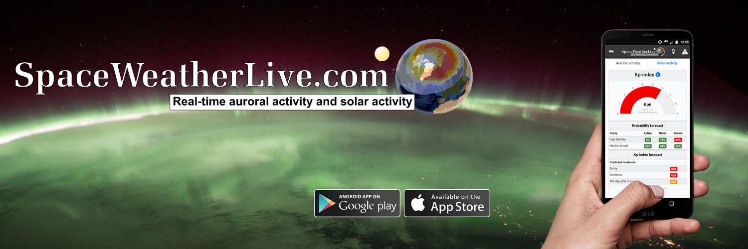 SpaceWeatherLive's banner