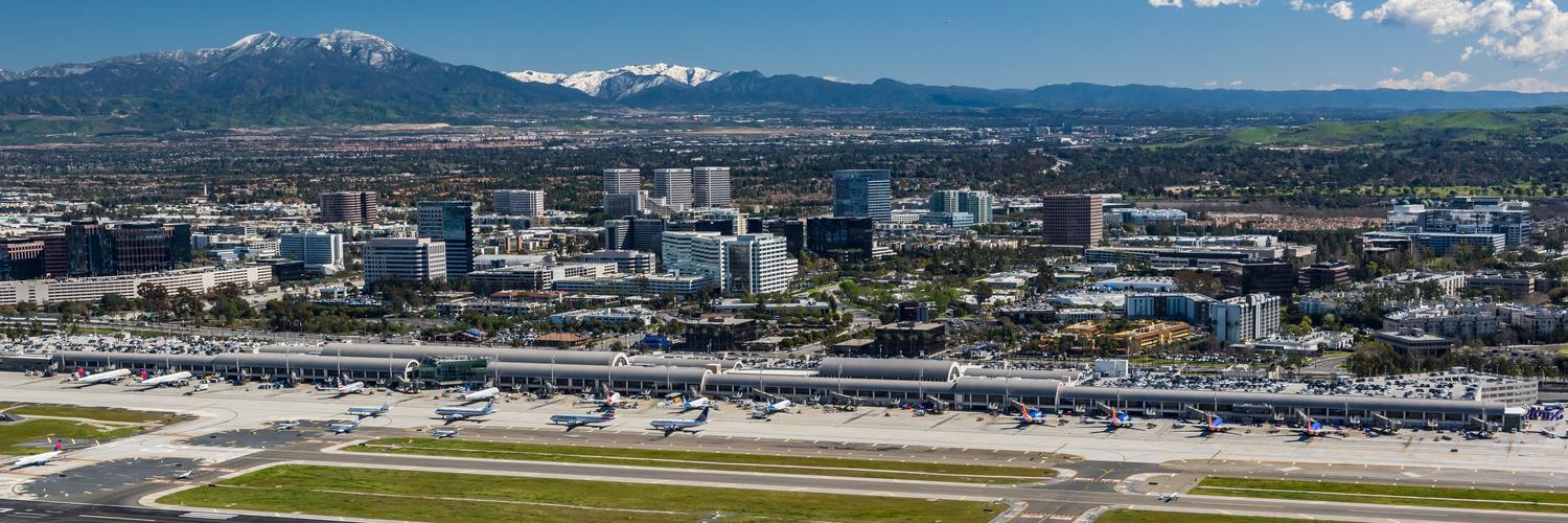 John Wayne Airport banner