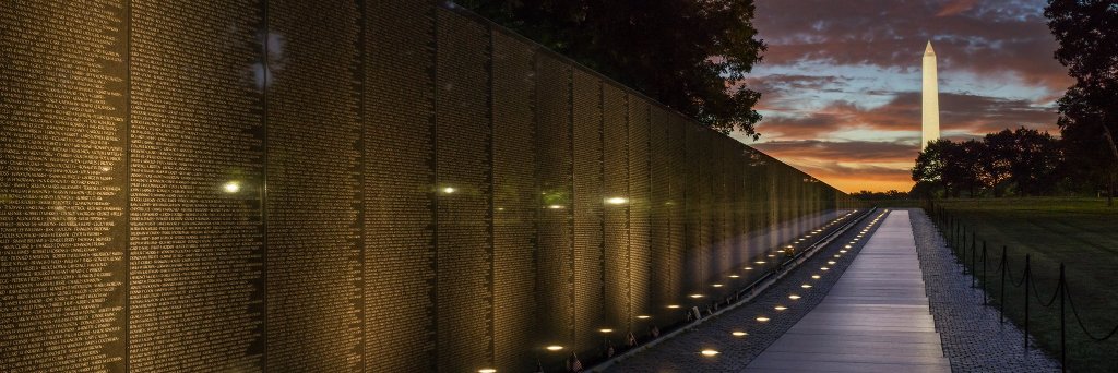 Vietnam Vet Memorial banner