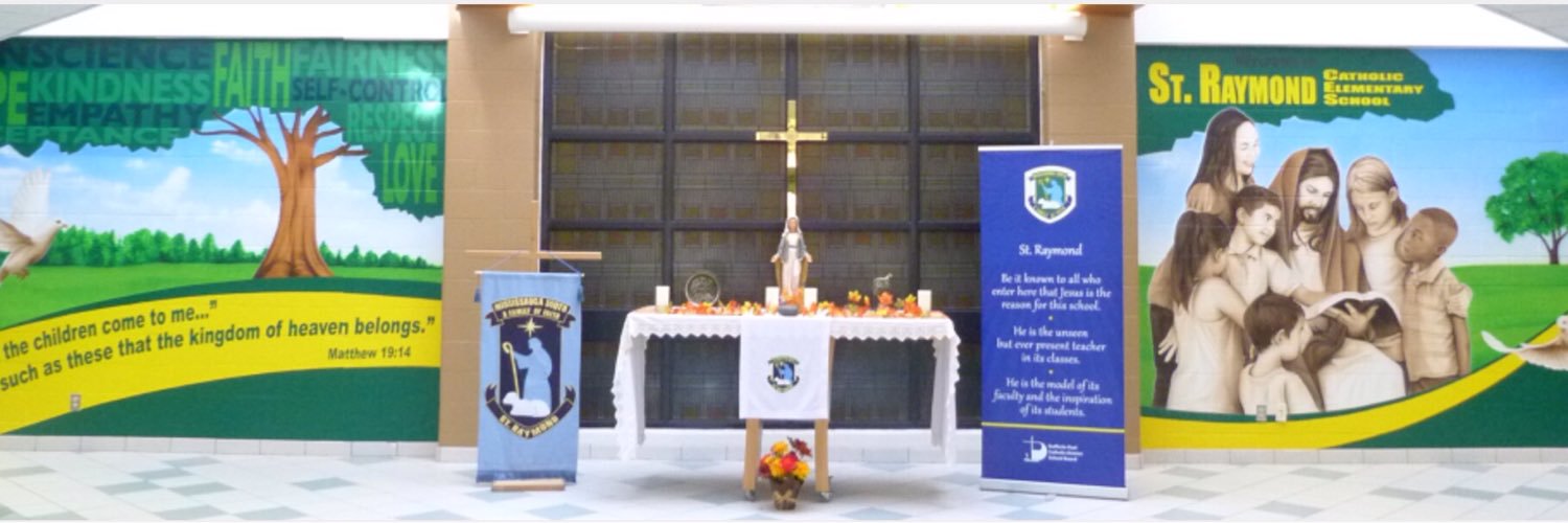 St. Raymond DPCDSB banner