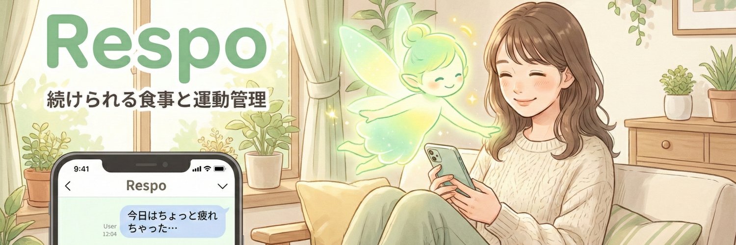 河畑祐輝 | Respo開発中（食事・運動記録アプリ） banner