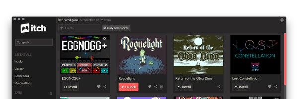 itchio Profile Banner