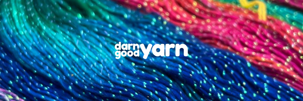 Darn Good Yarn banner