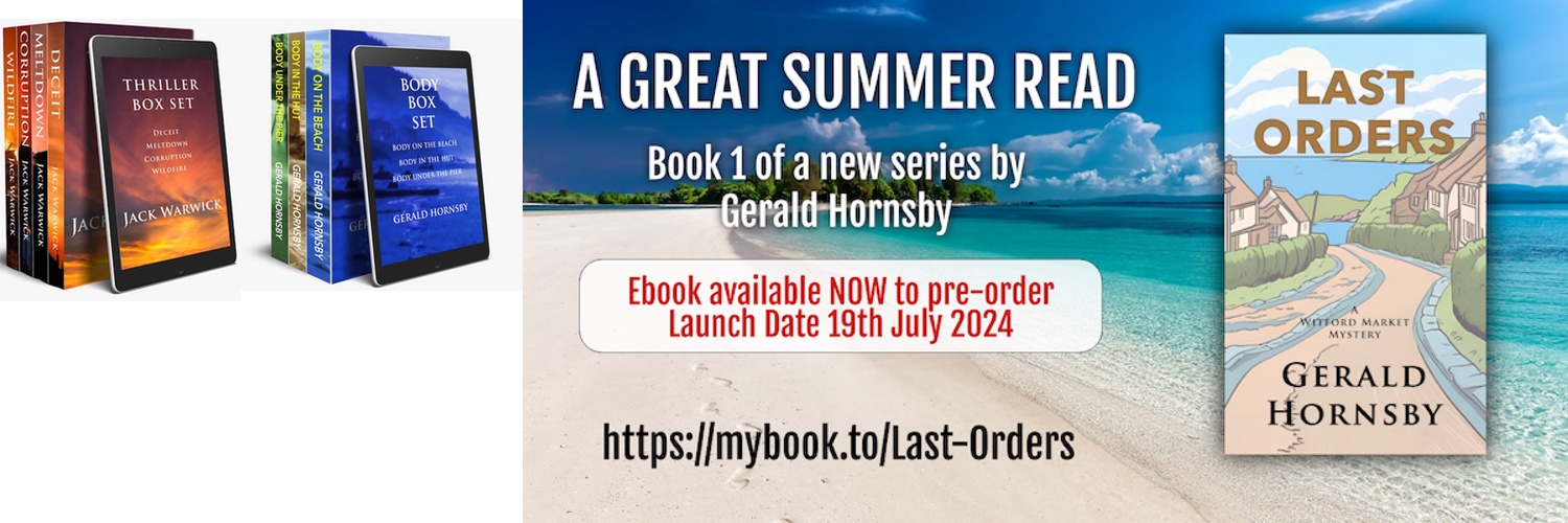 Gerald Hornsby - the Efficient Novelist 🇺🇦 banner