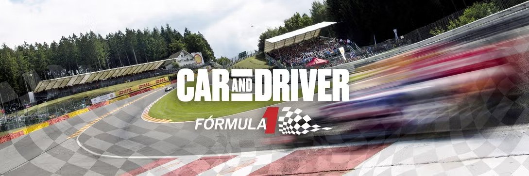 Car and Driver - F1's banner