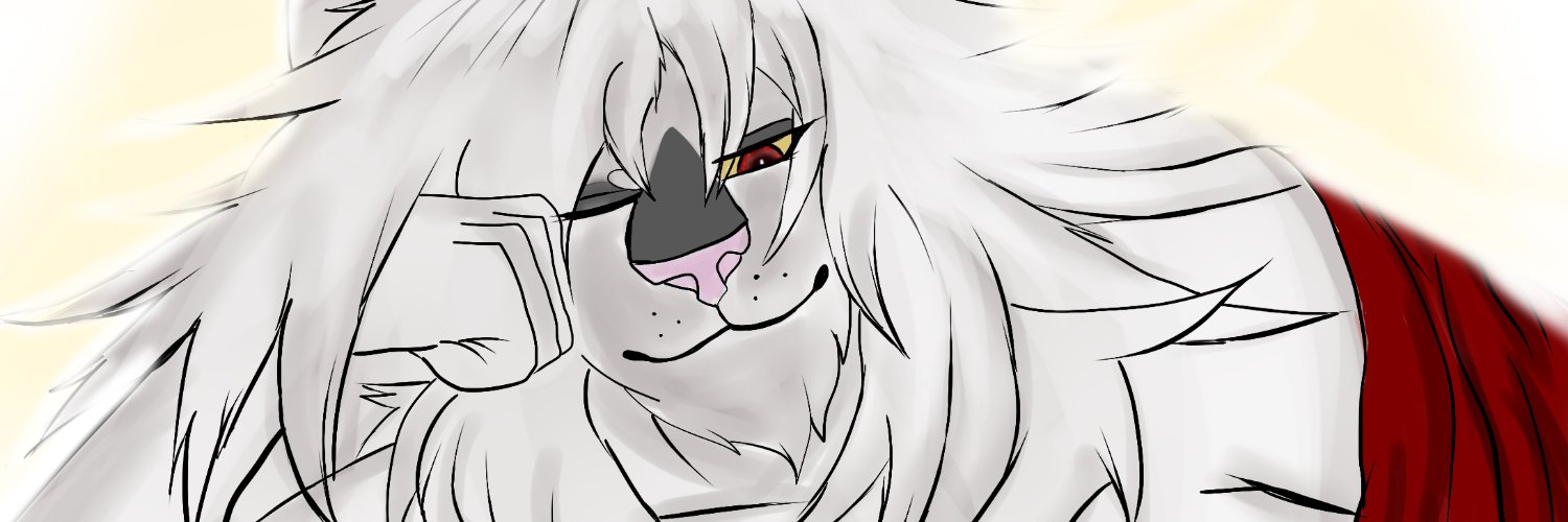 Liione,King of Beasts/ Furry LigerVTuber banner