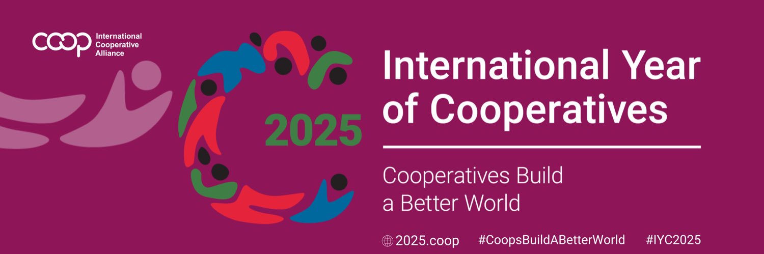International Cooperative Alliance's banner