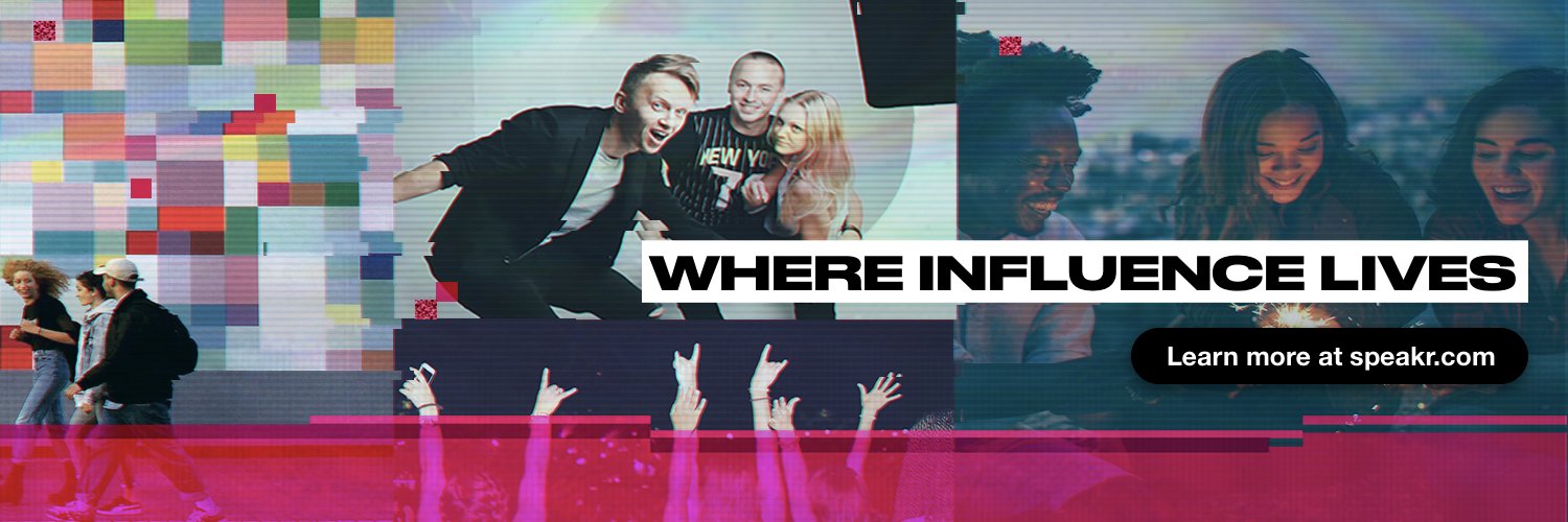 speakr's profile banner image
