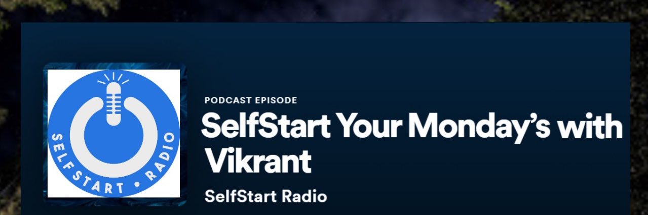 Vikrant Dutt (SelfStart) banner