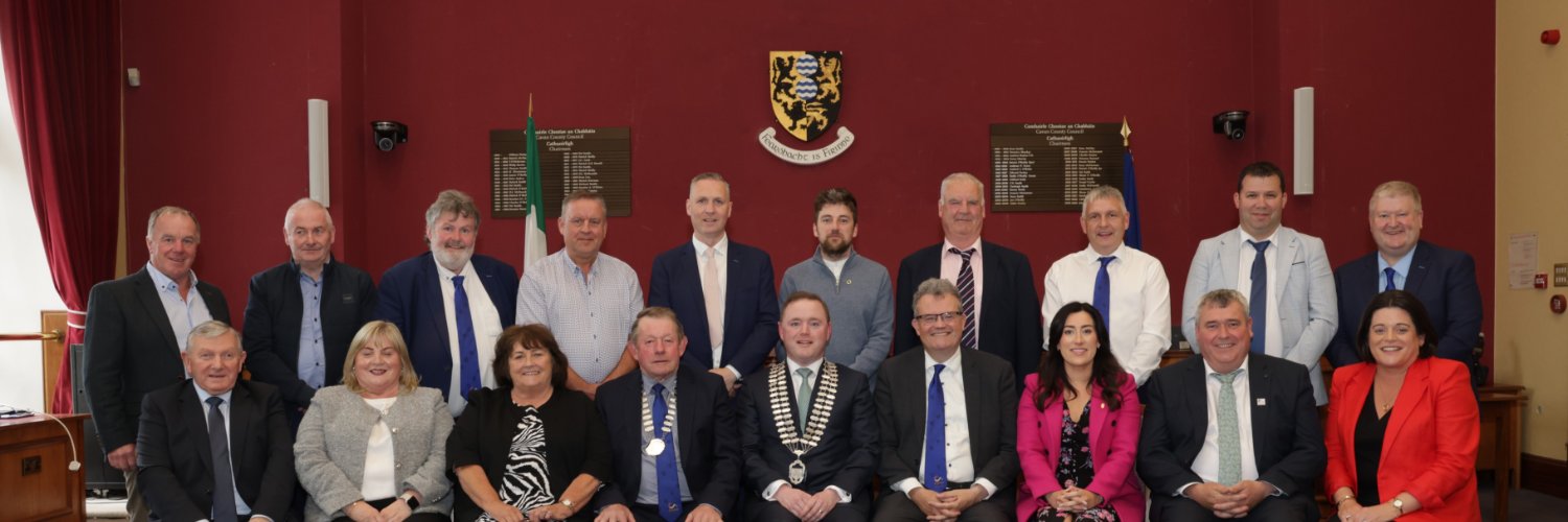 Cavan County Council's banner