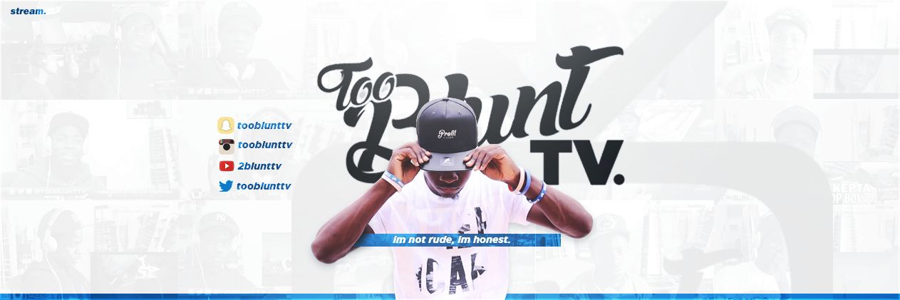 TooBluntTV banner