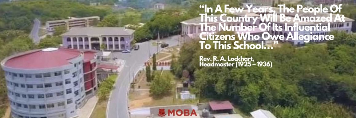 Mfantsipim Old Boys Association's banner