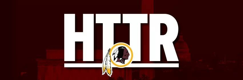 Hail to the Redskins banner