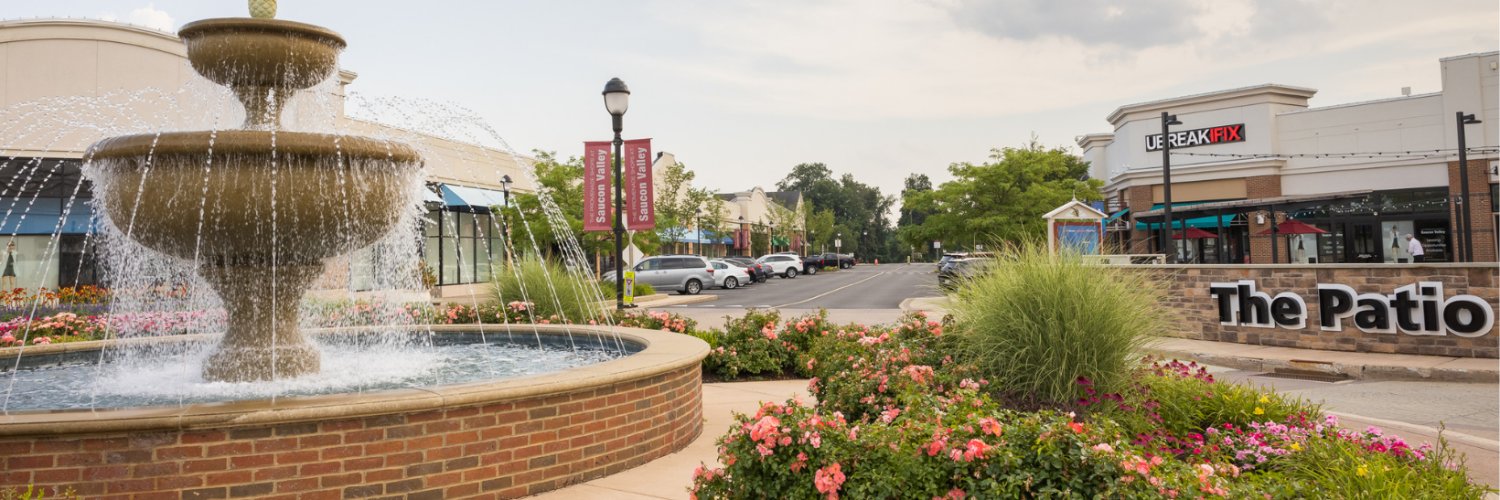 The Promenade Shops at Saucon Valley banner