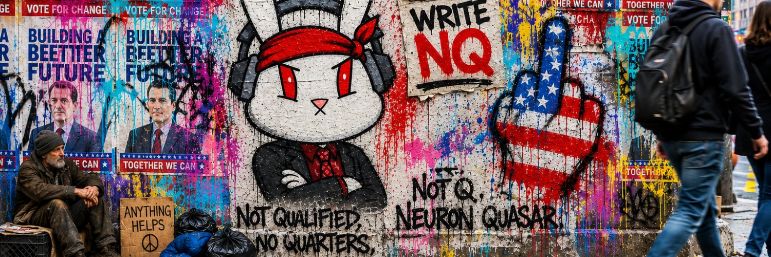 ꓤVSVՈ🜨 NOꓤՈ☰N banner