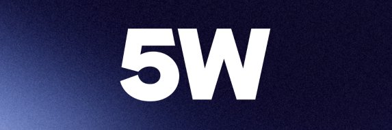 5WPR / 5W PR banner