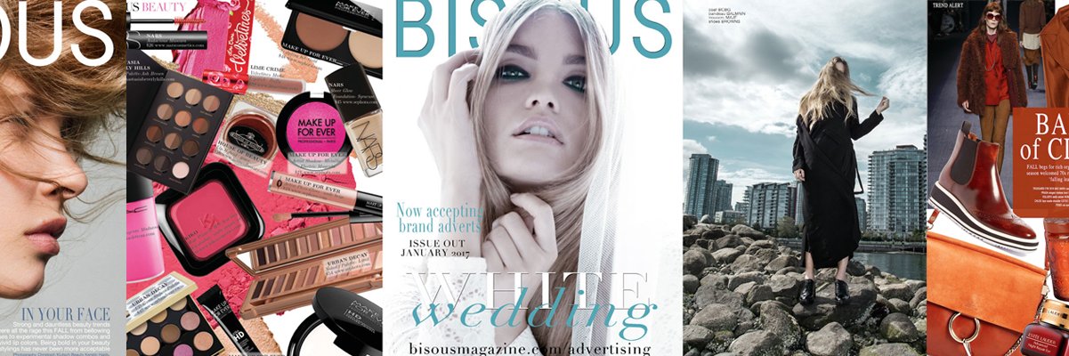 BISOUS magazine banner